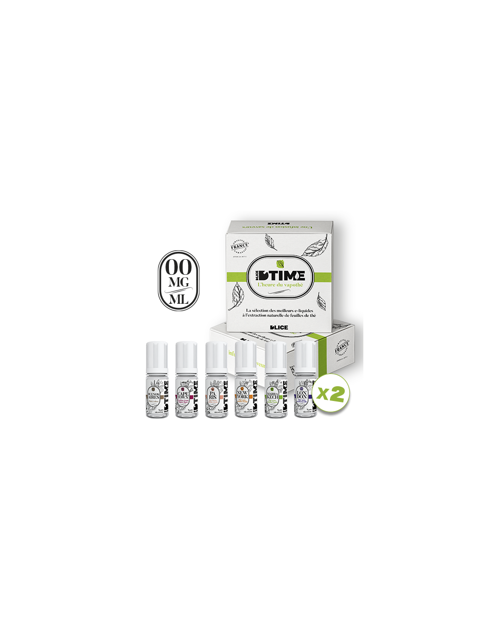 Coffret découverte D'TIME 0mg Coffret découverte D'TIME 0mg