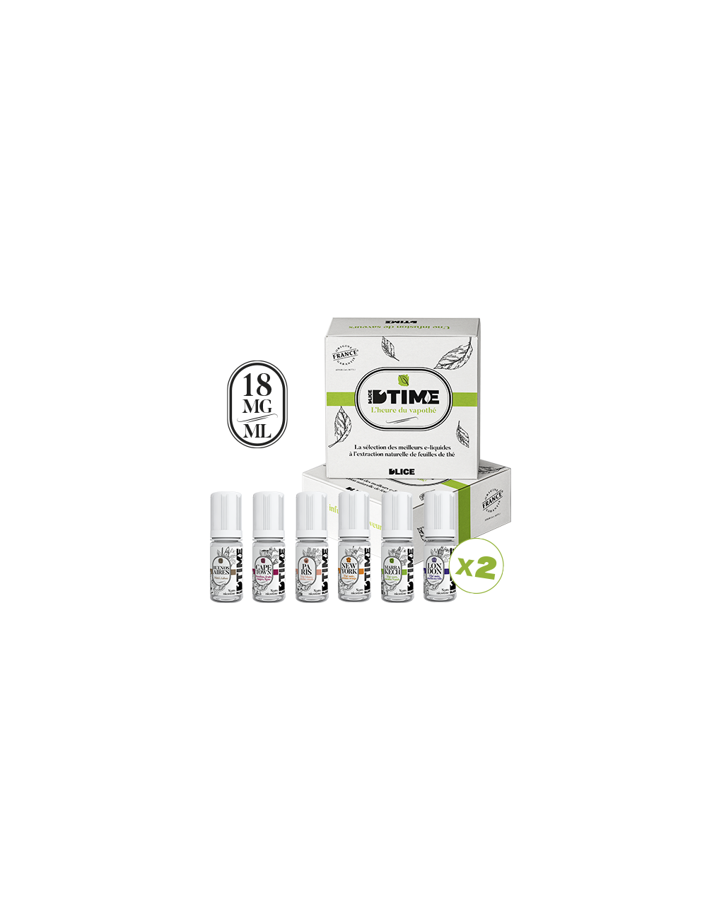 Coffret découverte D'TIME 18mg Coffret découverte D'TIME 18mg