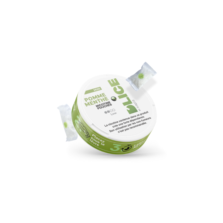 Nicotine pouches D'LICE Pomme Menthe