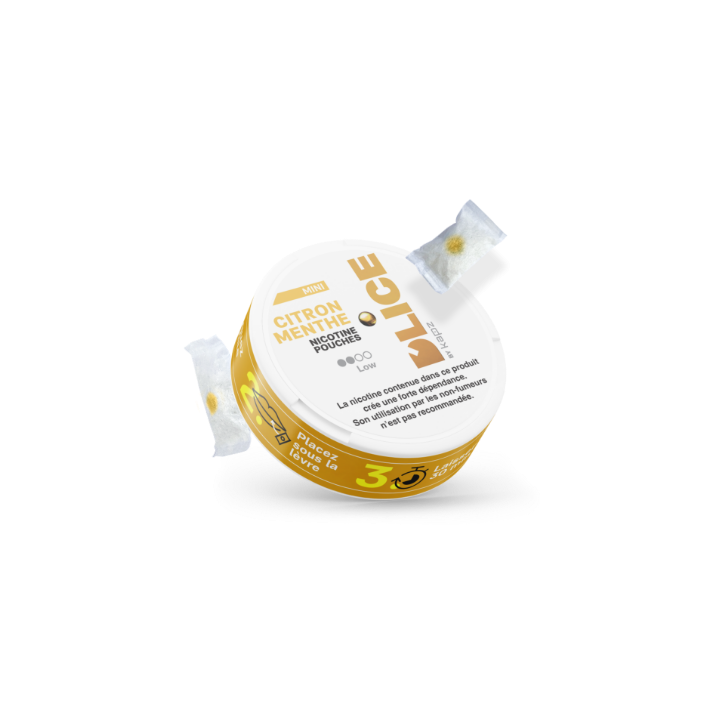 Nicotine pouches D'LICE Citron Menthe