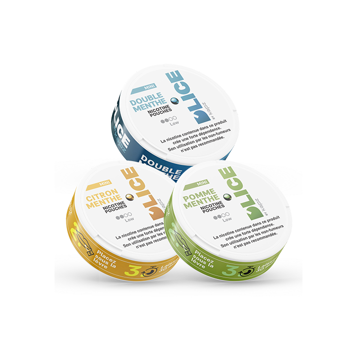 Pack Nicotine pouches D'LICE By Kapz 4mg
