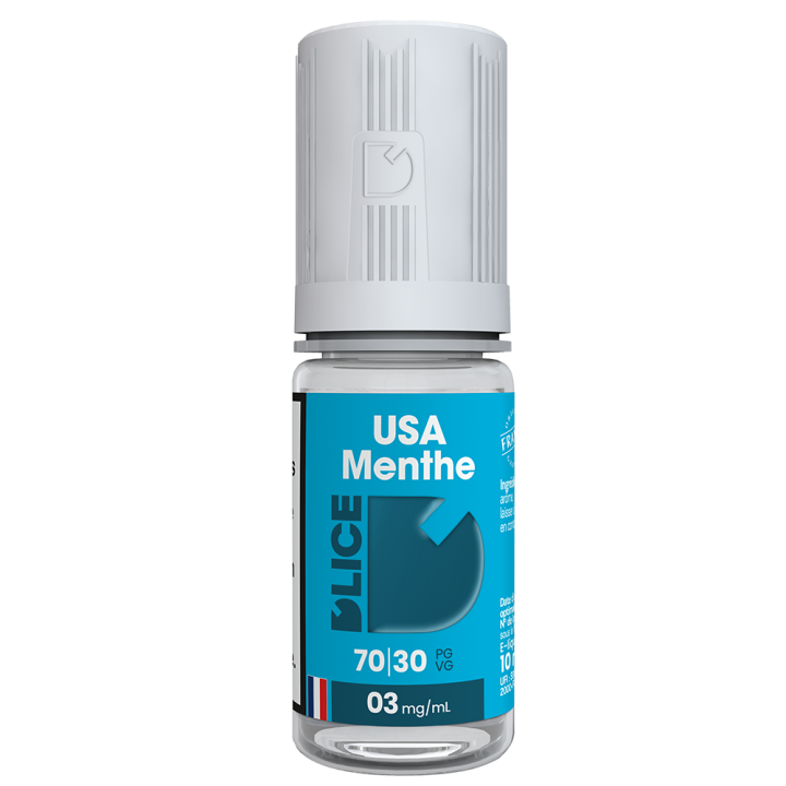 E-liquide USA MENTHE 10mL | D'LICE France