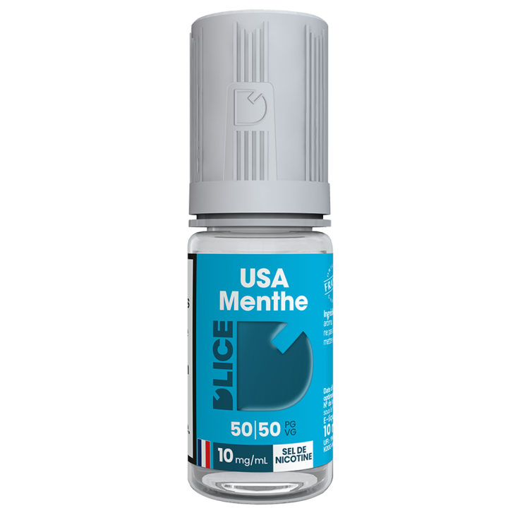 E-liquide USA Menthe Sel de nicotine | D'LICE France
