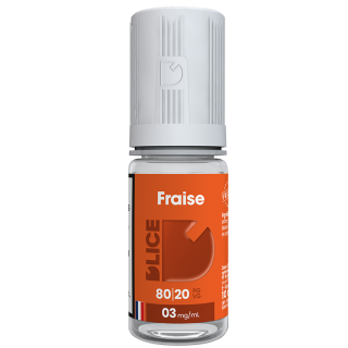 E-liquide FRAISE 10mL | D'LICE France