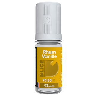 E-liquide RHUM VANILLE 10mL | D'LICE France