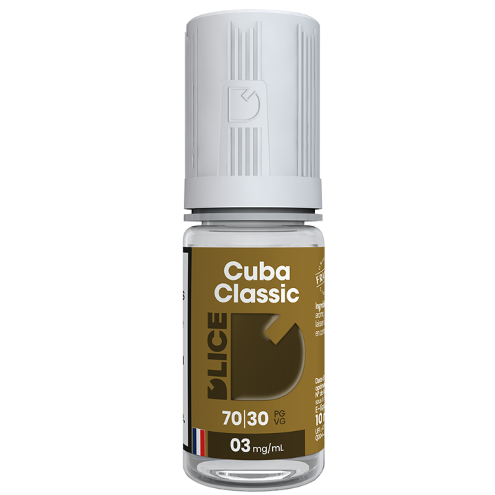 E-liquide CUBA CLASSIC 10mL | D'LICE France