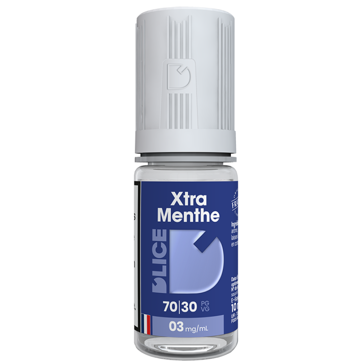 E-liquide XTRA MENTHE 10mL | D'LICE France