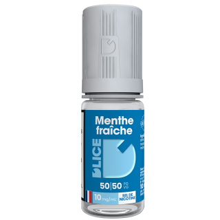 E-liquide Menthe Fraîche Sel de nicotine | D'LICE France