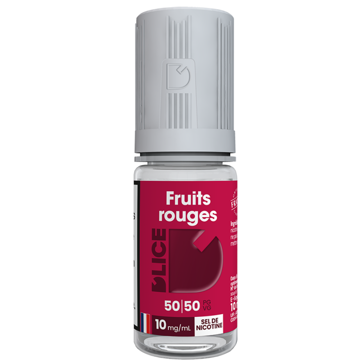 E-liquide Fruits rouges Sel de nicotine | D'LICE France