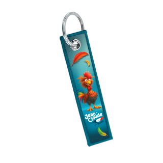 Porte Clé Flamme Jean-Claude