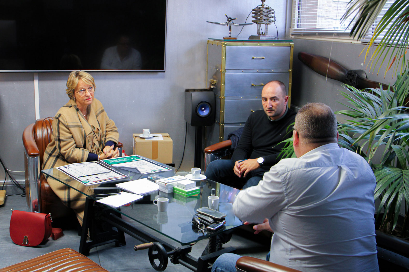 Frédérique Meunier rencontre Jean François Douenne, Directeur général de D'LICE