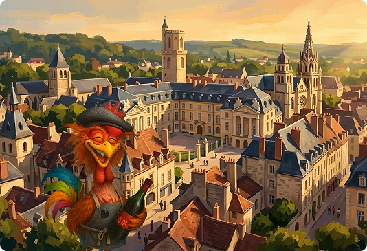 Le parcours de la Chouette à Dijon