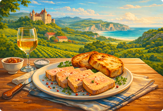 Le foie gras du Sud-Ouest