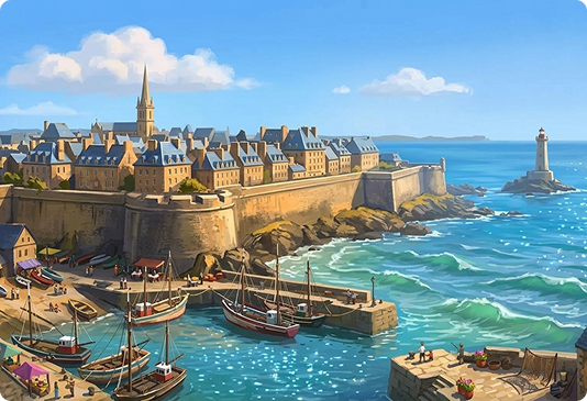 Le front de mer de Saint-Malo
