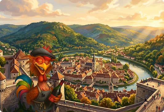 Panorama sur Besançon