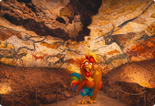 Visite des grottes de Lascaux