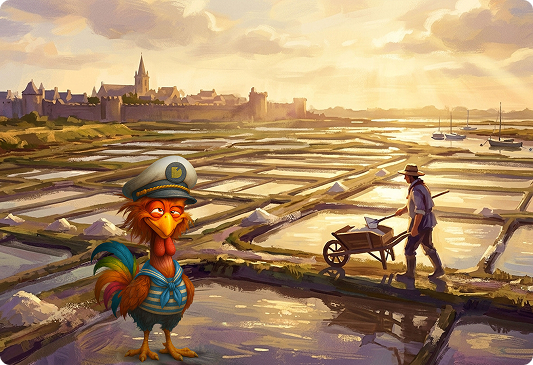 Les marais salants de Guérande