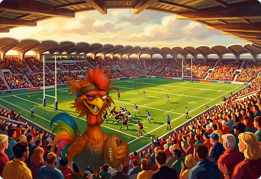 Voir un match de rugby