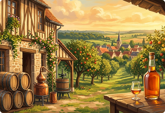 Un petit verre de calvados