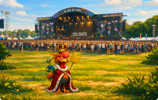 En concert aux Solidays