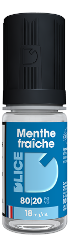 Flacon avec bouchon noir