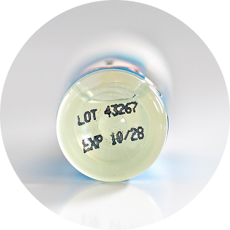 Dessous flacon menthe fraîche