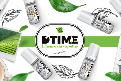 Gamme e liquide pour cigarette electronique DTIME, une infusion de saveurs