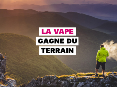 Lutte contre le tabagisme : la vape gagne du terrain  